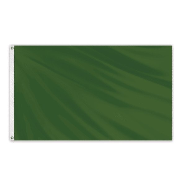 Solid Color Outdoor Nylon Flag 3' x 5' - Emerald Green